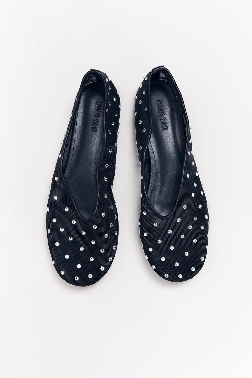 ALIAS MAE PIPER BLACK BALLET FLAT | DISSH
