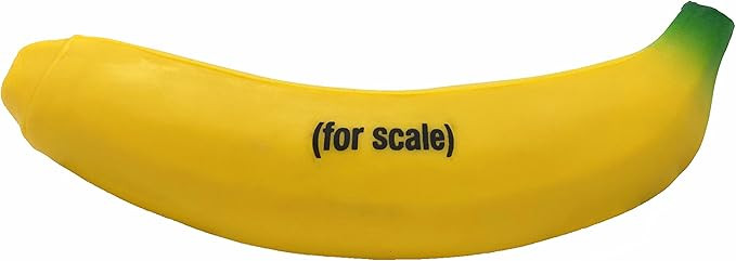 The Official Banana for Scale by Citadel Black - Stress Relief Toy, Stretchy Glue-Sand Filled Rub... | Amazon (US)