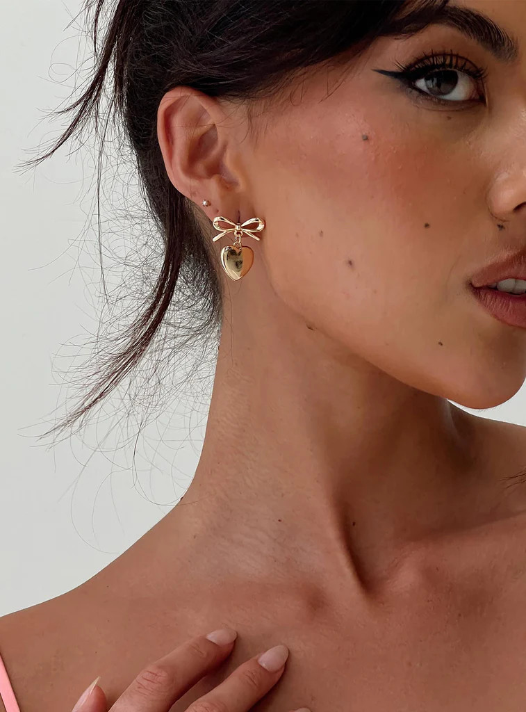 Zephyra Earrings Gold | Princess Polly US
