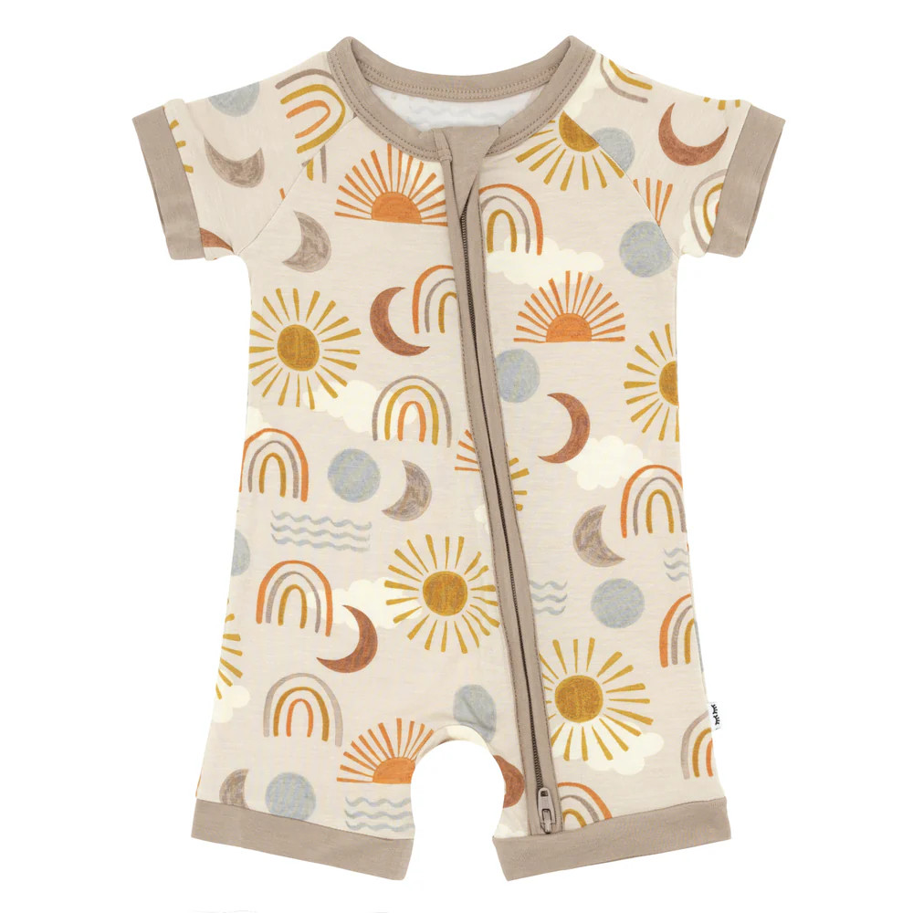 Desert Sunrise Shorty Zippy | Little Sleepies