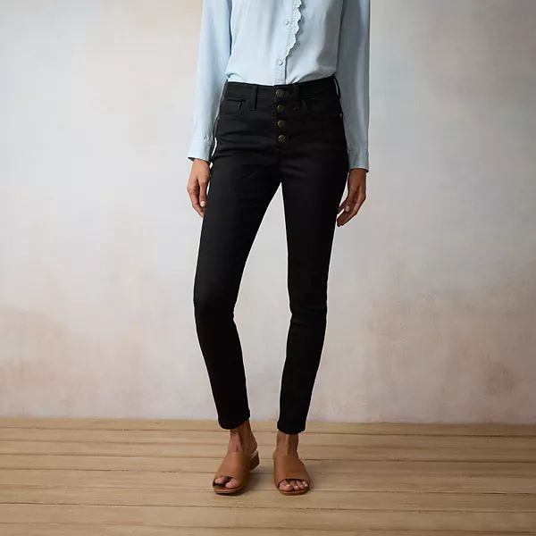 Women's LC Lauren Conrad High Rise 5-Pocket Skinny Jeans | Kohl's