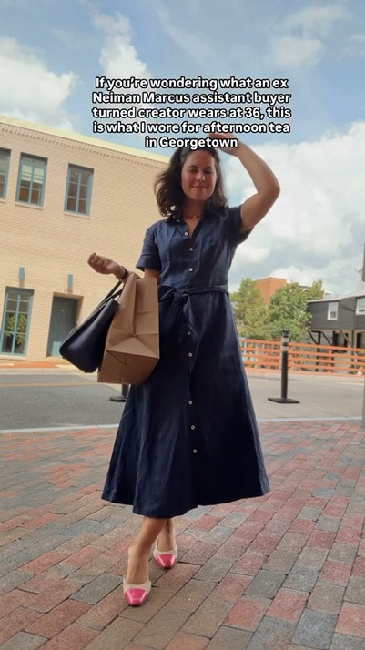 Save this for when you need an easy summer outfit and it’s 90 degrees out.

Details: hill house dress, Chanel shoes, pair sunglass, Celine bag


East coast style, casual chic outfit, what to wear in your 30s, linen dress 

 #LTKootd #LTKPetite