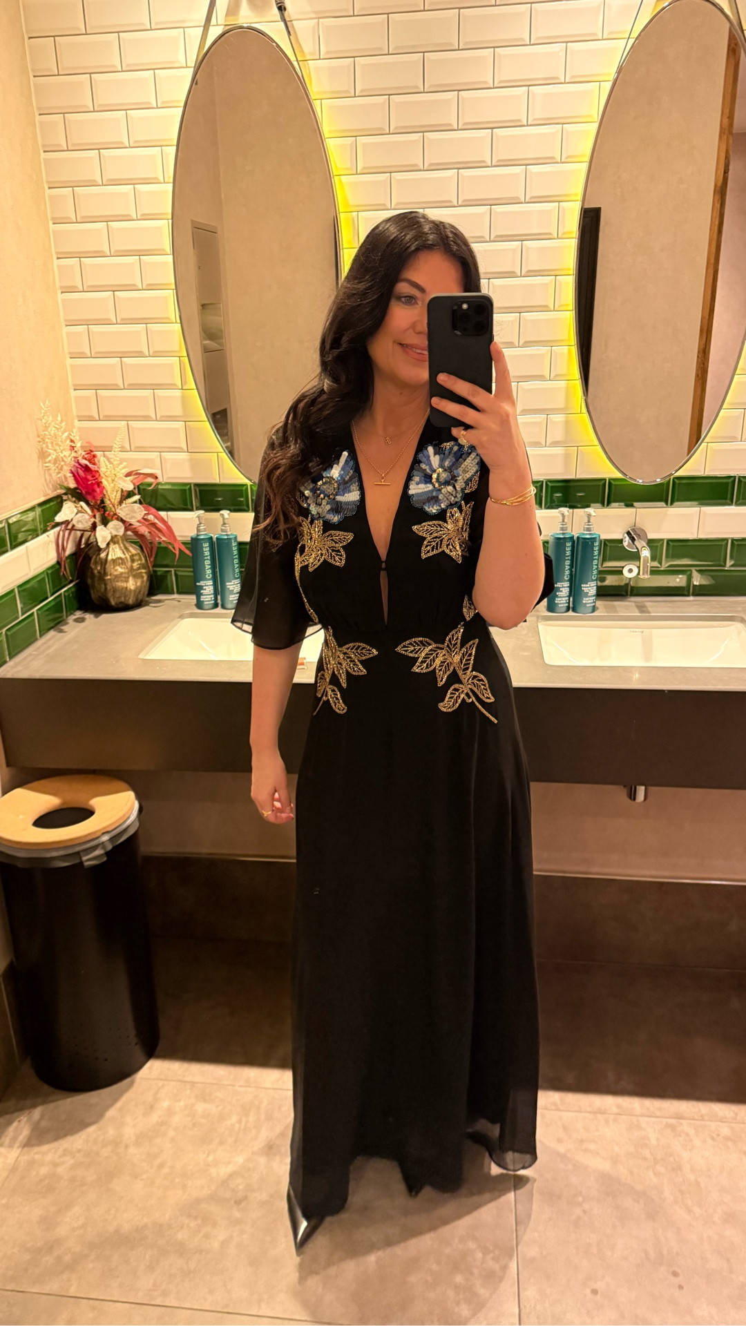 The perfect evening dress. So pretty, floaty, comfortable & tummy bloat friendly! 

#LTKstyletip #LTKuk #LTKover50style