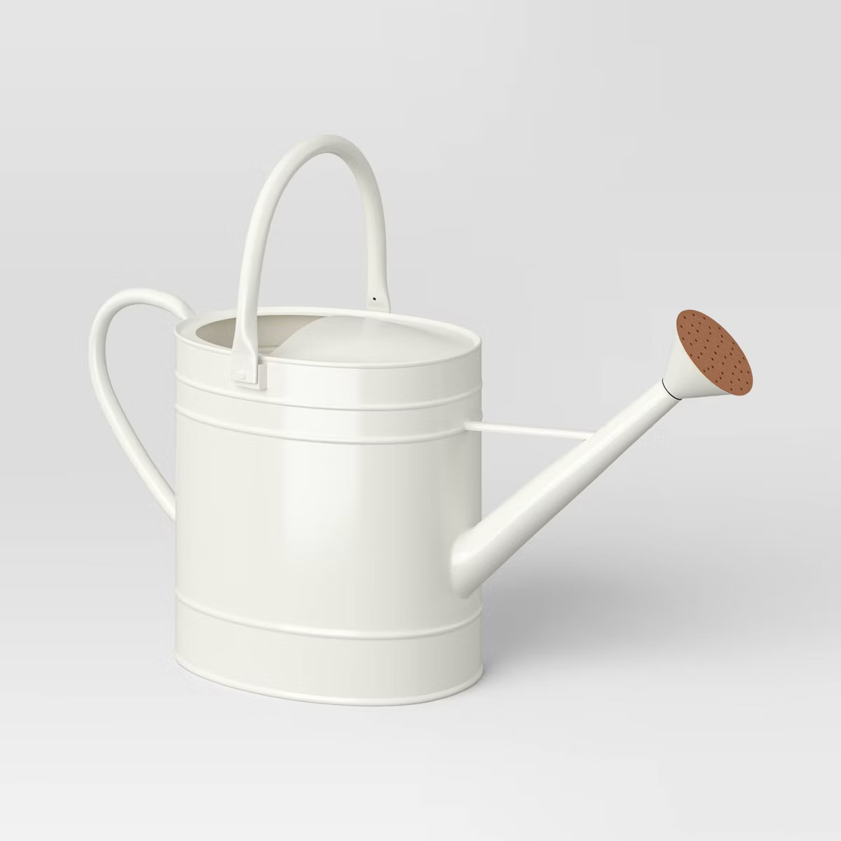 2gal Galvanized Sheet in New Powder Coated Finish Steel Watering Can Ivory - Threshold™ | Target