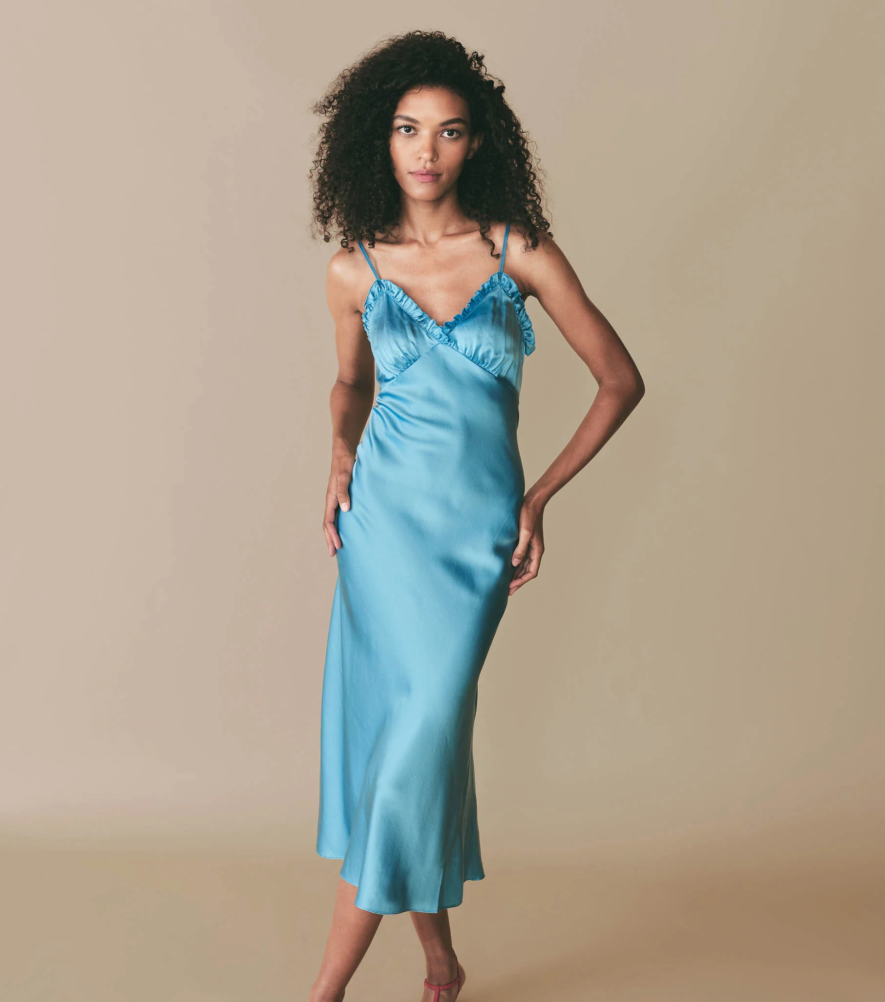 Sandia Dress - Blue Topaz | DÔEN | DOEN