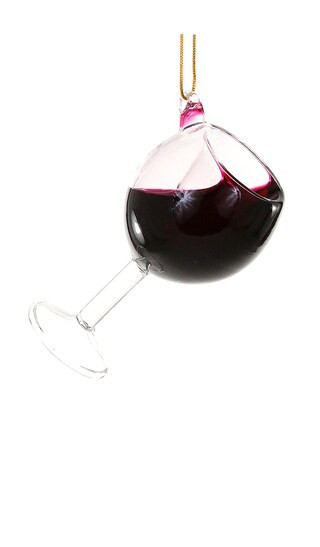 Glass Of Cabernet Wine Ornament | Revolve Clothing (Global)