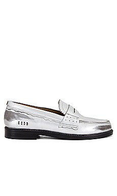 Golden Goose Jerry Loafer in Argento & Grigio from Revolve.com | Revolve Clothing (Global)