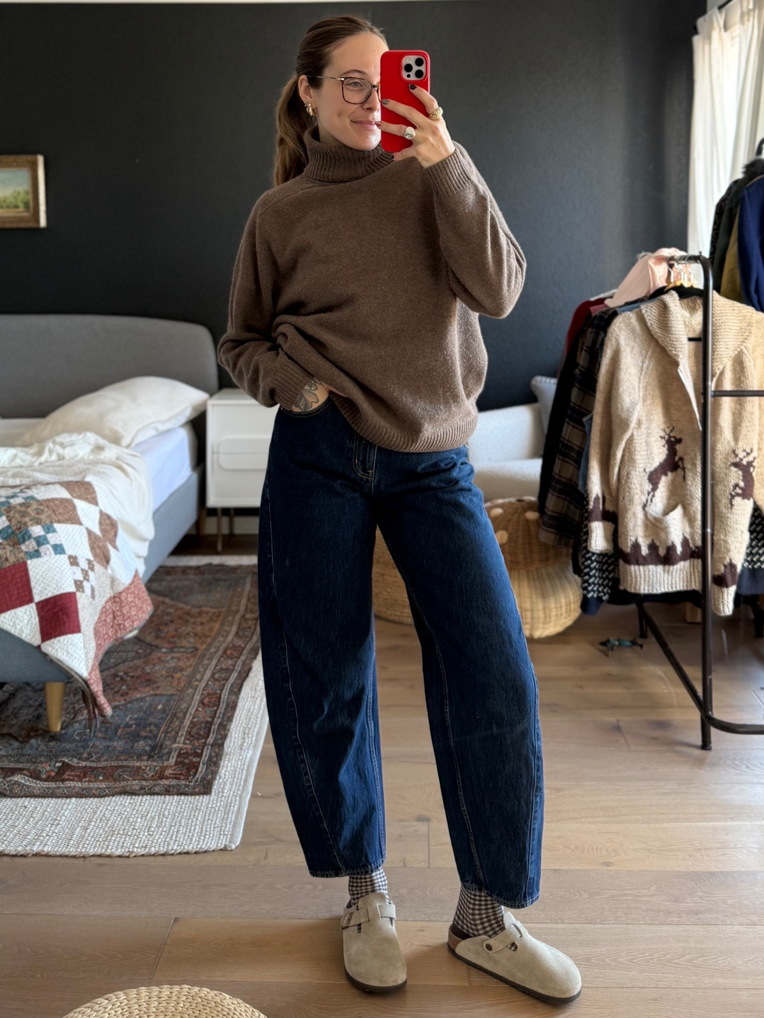 Wearing a 28 in jeans 

#LTKmomlife #LTKootd #LTKTall