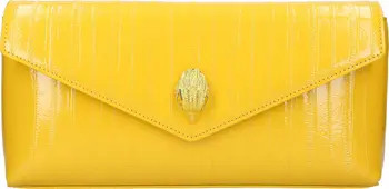 Kurt Geiger London Shoreditch Leather Envelope Clutch | Nordstrom | Nordstrom
