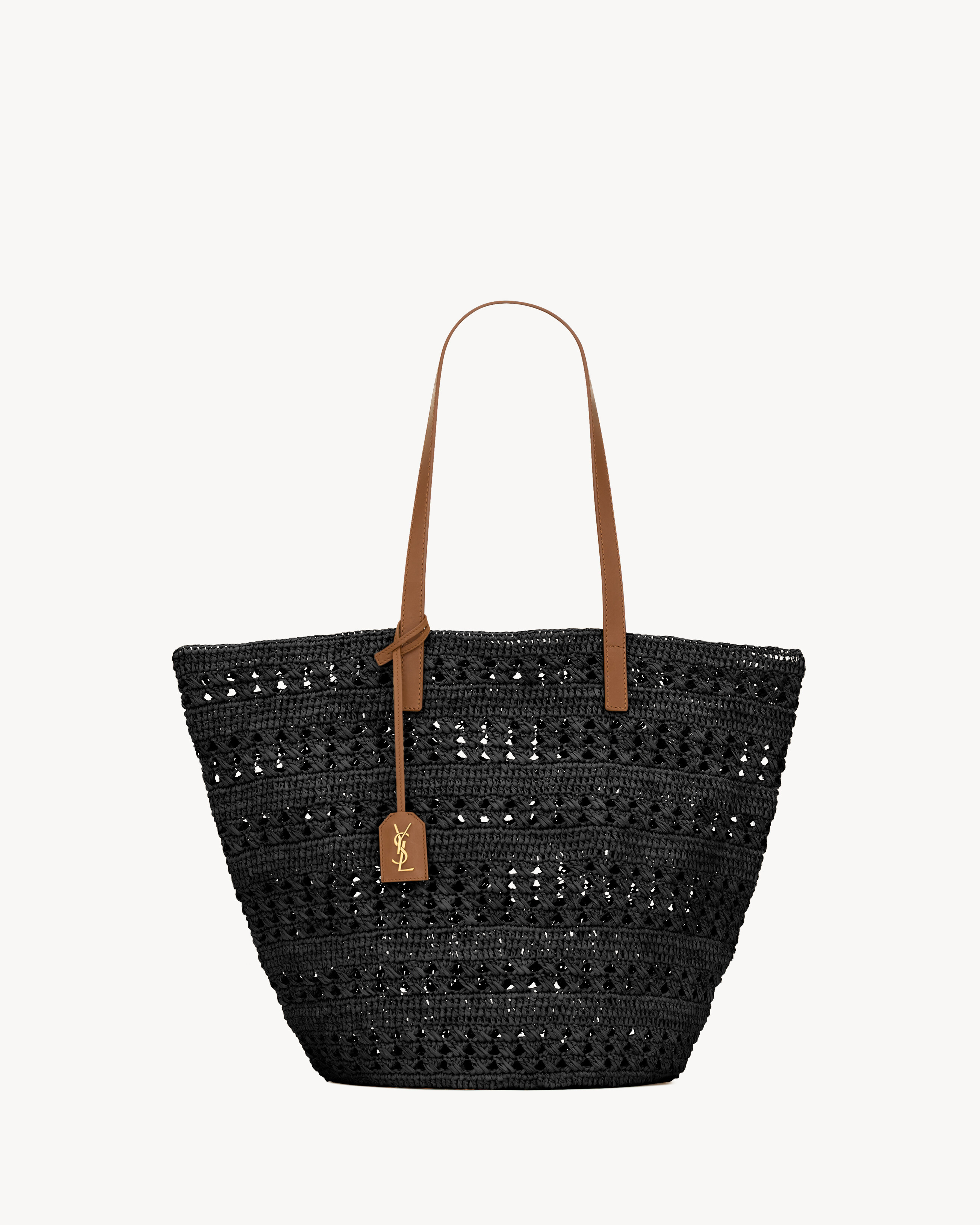 PANIER Medium bag in raffia | Saint Laurent Inc. (Global)