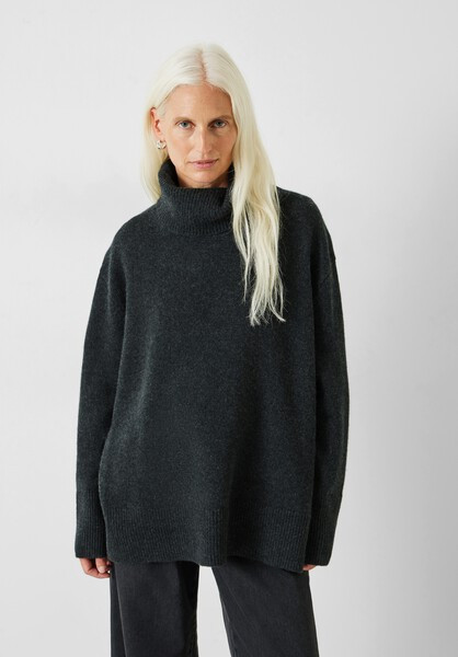 Cashmere Chunky Roll Neck Jumper | Hush UK