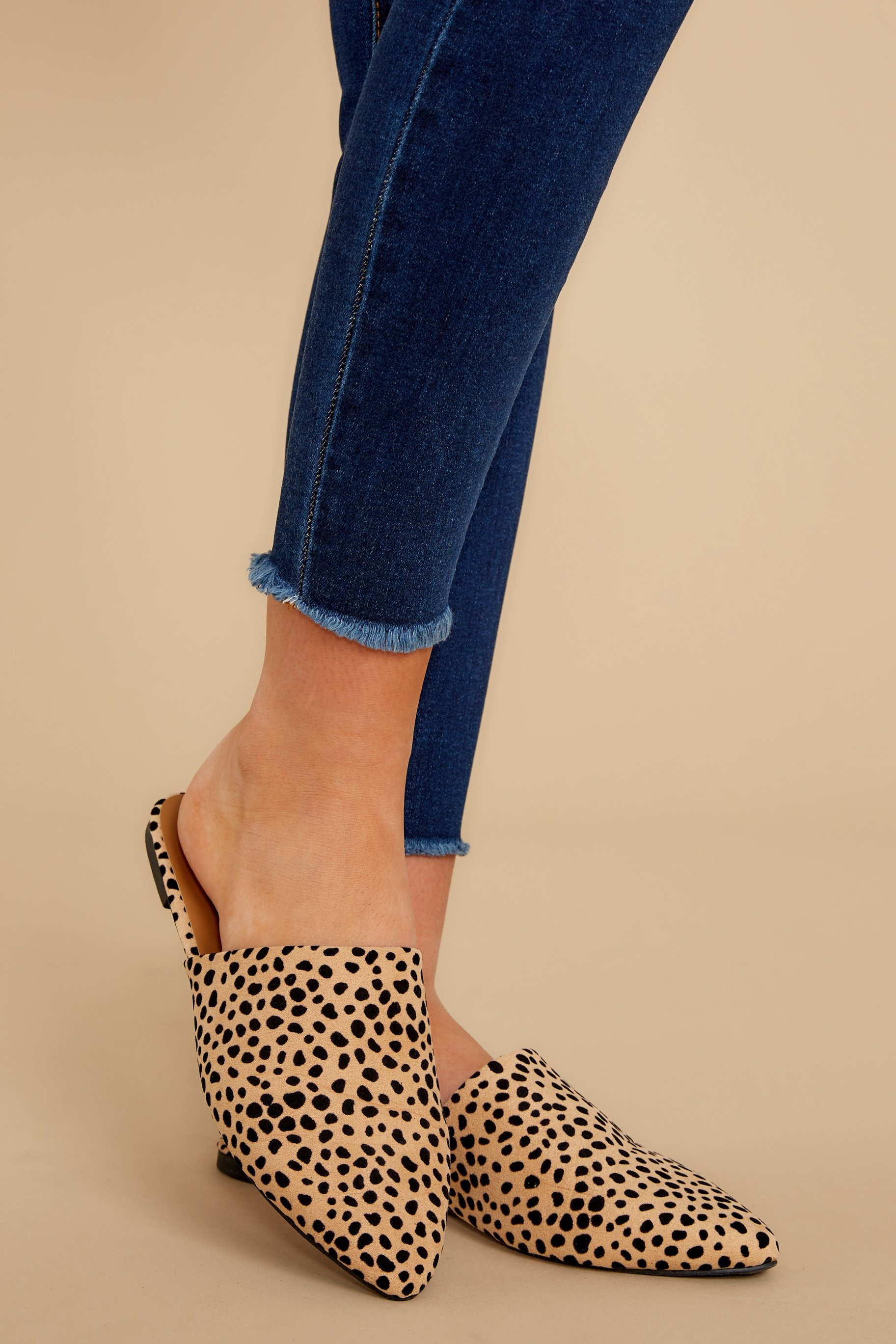 Bad Blood Cheetah Print Mules | Red Dress 