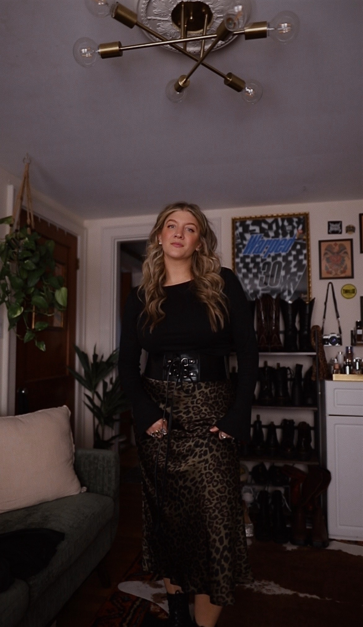 Cold weather corporate outfit