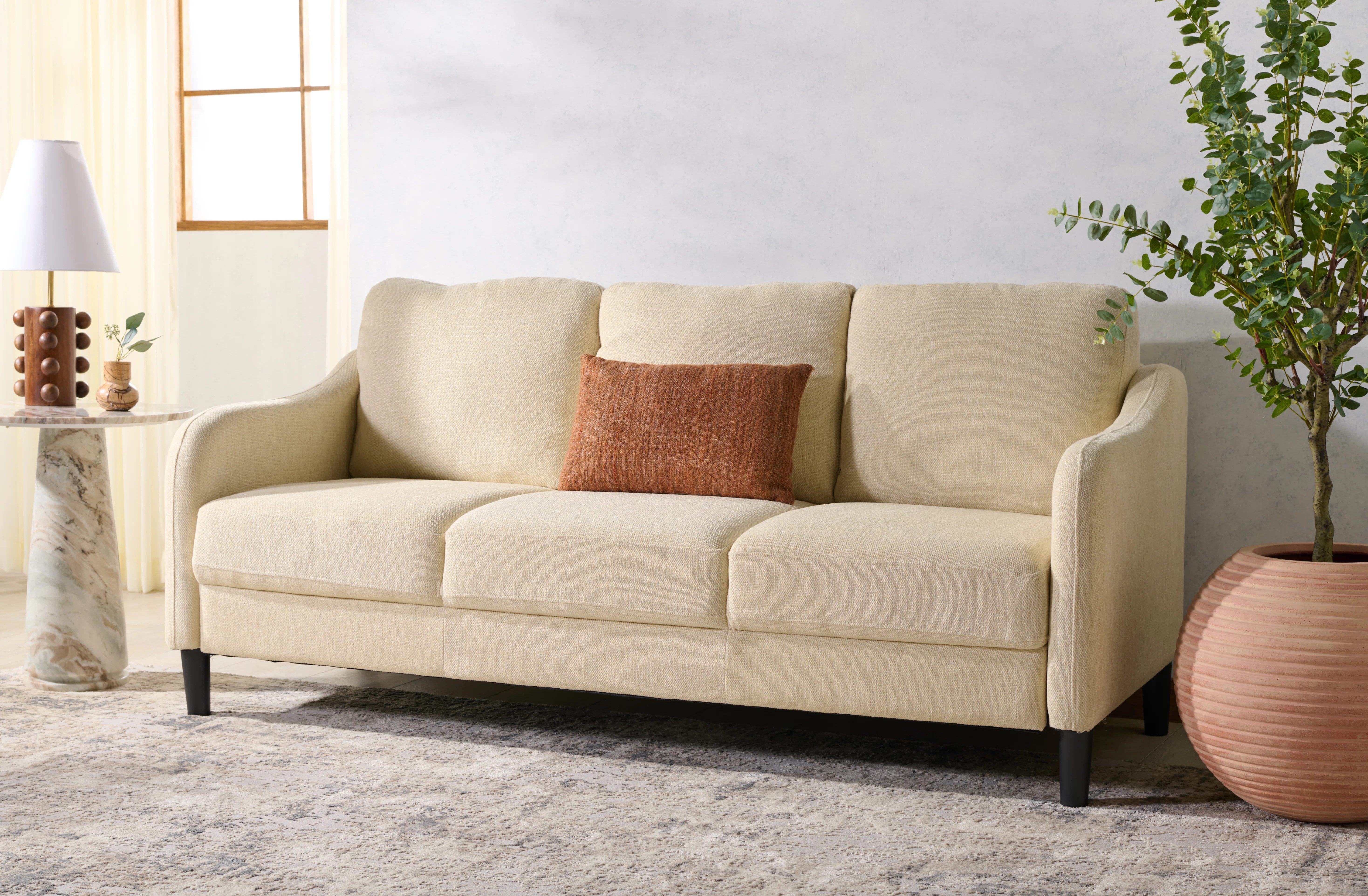 77.3'' Recessed Arms Sofa | Wayfair North America