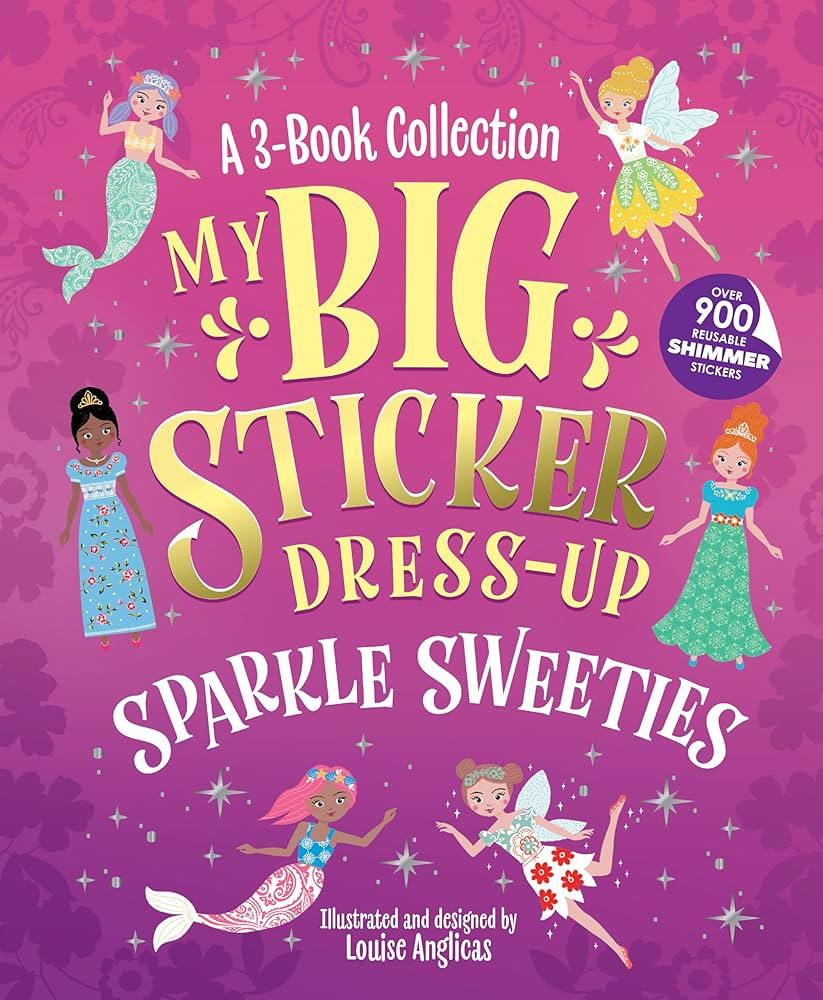 My Big Sticker Dress-Up: Sparkle Sweeties: Awesome Activity Book with 900+ Reusable Stickers for ... | Amazon (US)