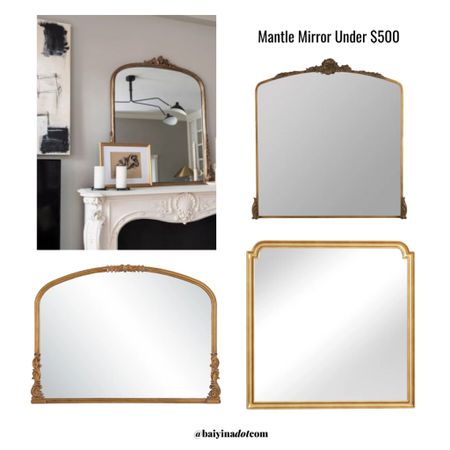 Primrose Dupe | Mantle Mirror | Parisian | Gold Mirror | sale Under $500 | Entry Mirror

#LTKhome #LTKstyletip