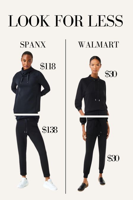 Look for less - Walmart set and Spanx set! Loungewear set

#LTKfitness #LTKfindsunder100 #LTKstyletip