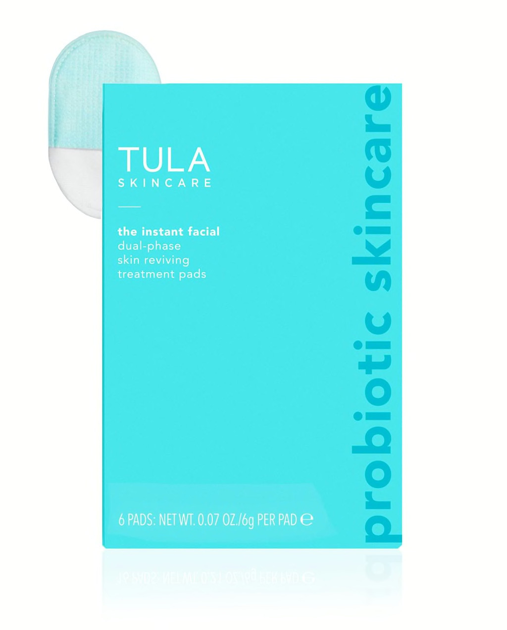 dual-phase skin reviving treatment pads - 6 pads | Tula Skincare