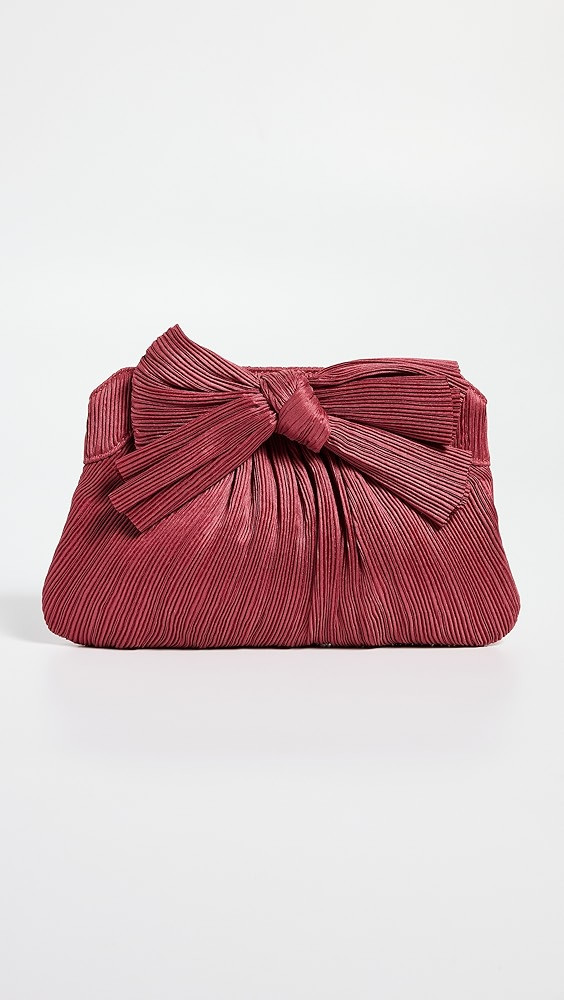 Loeffler Randall Rayne Pleated Frame Clutch with Bow | Shopbop | Shopbop