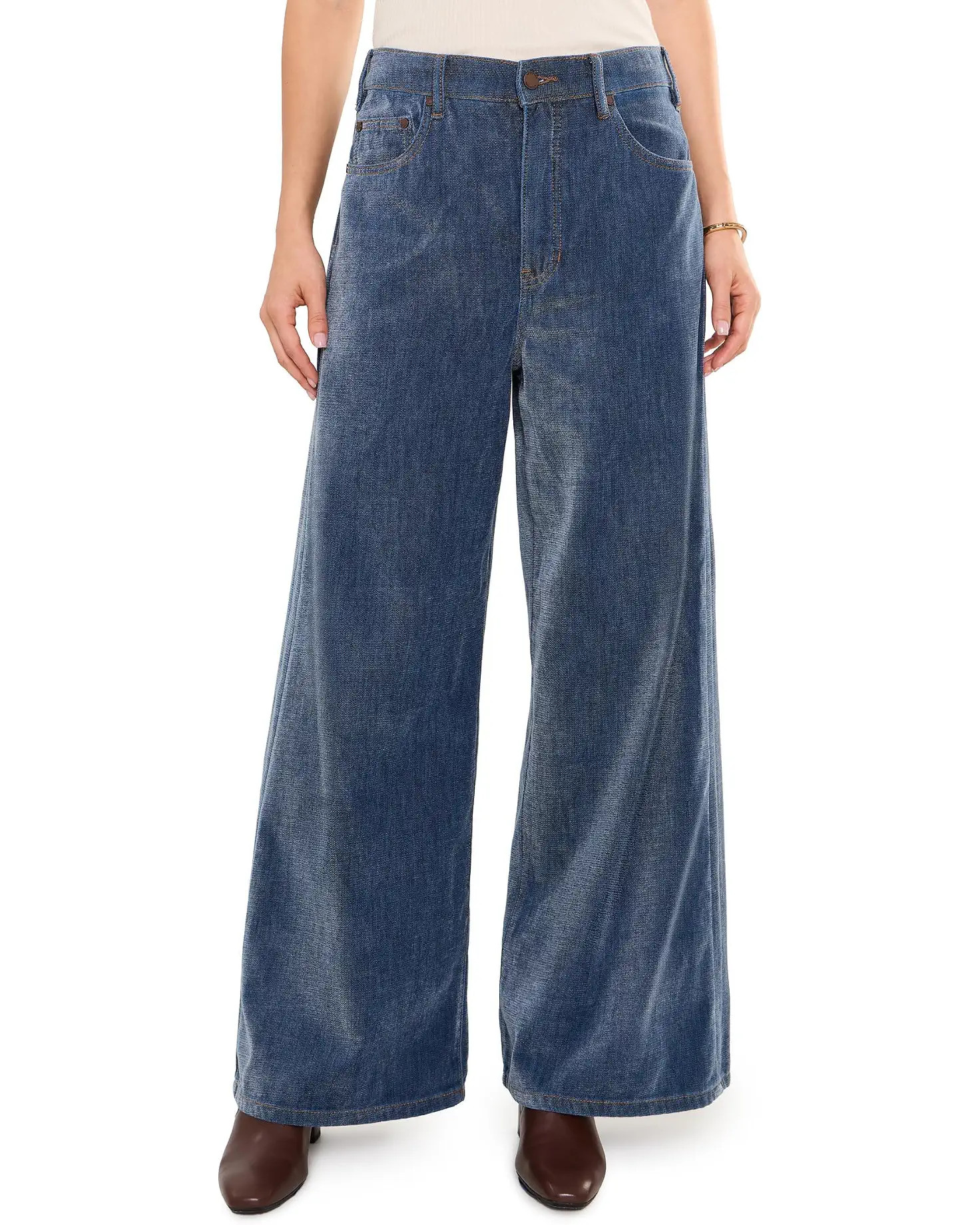 Women's Liverpool Los Angeles High-Rise Dreamer Relaxed Wide Leg | Zappos.com