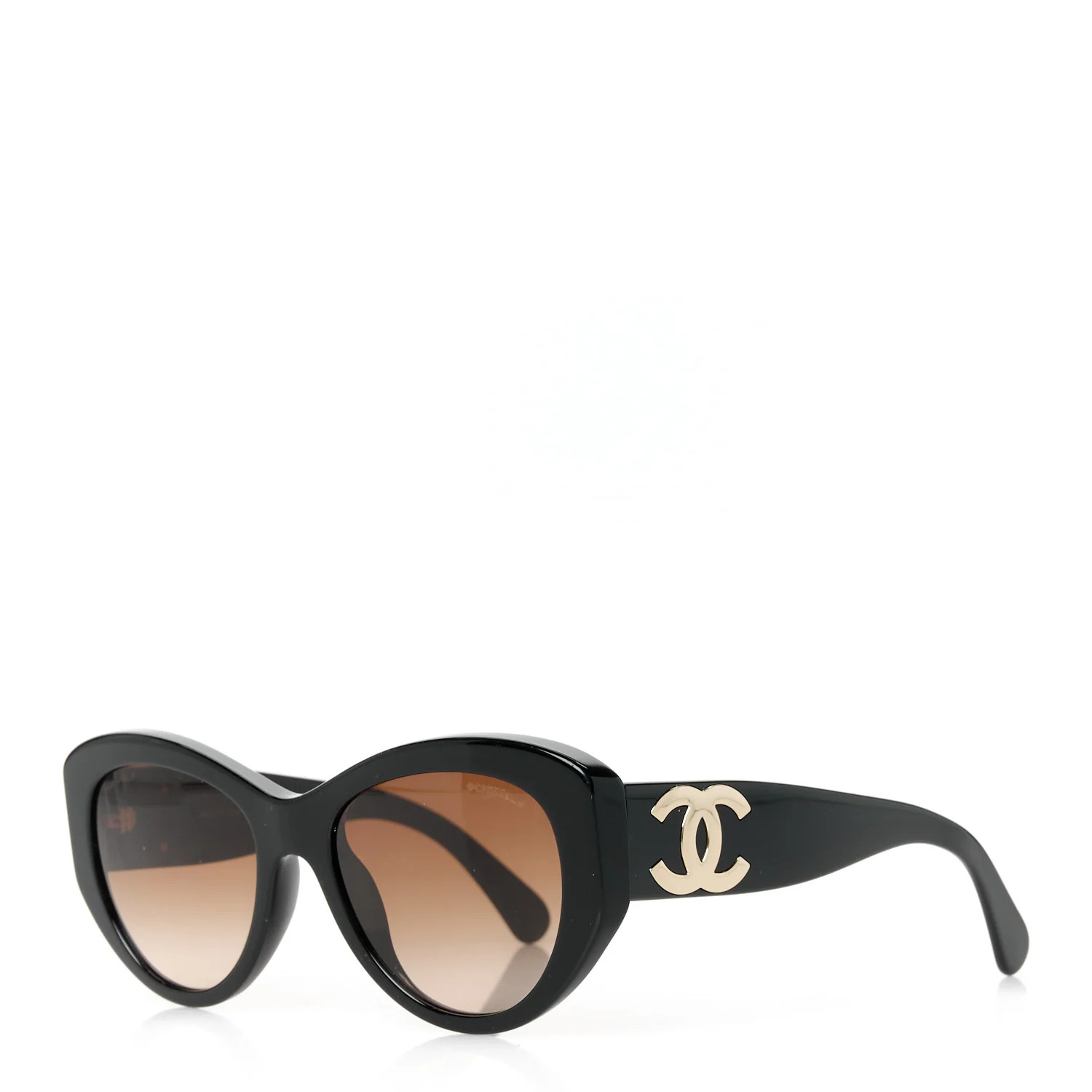 Chanel Acetate Butterfly Large CC Sunglasses 5492-A Black 1728413 | FASHIONPHILE (US)