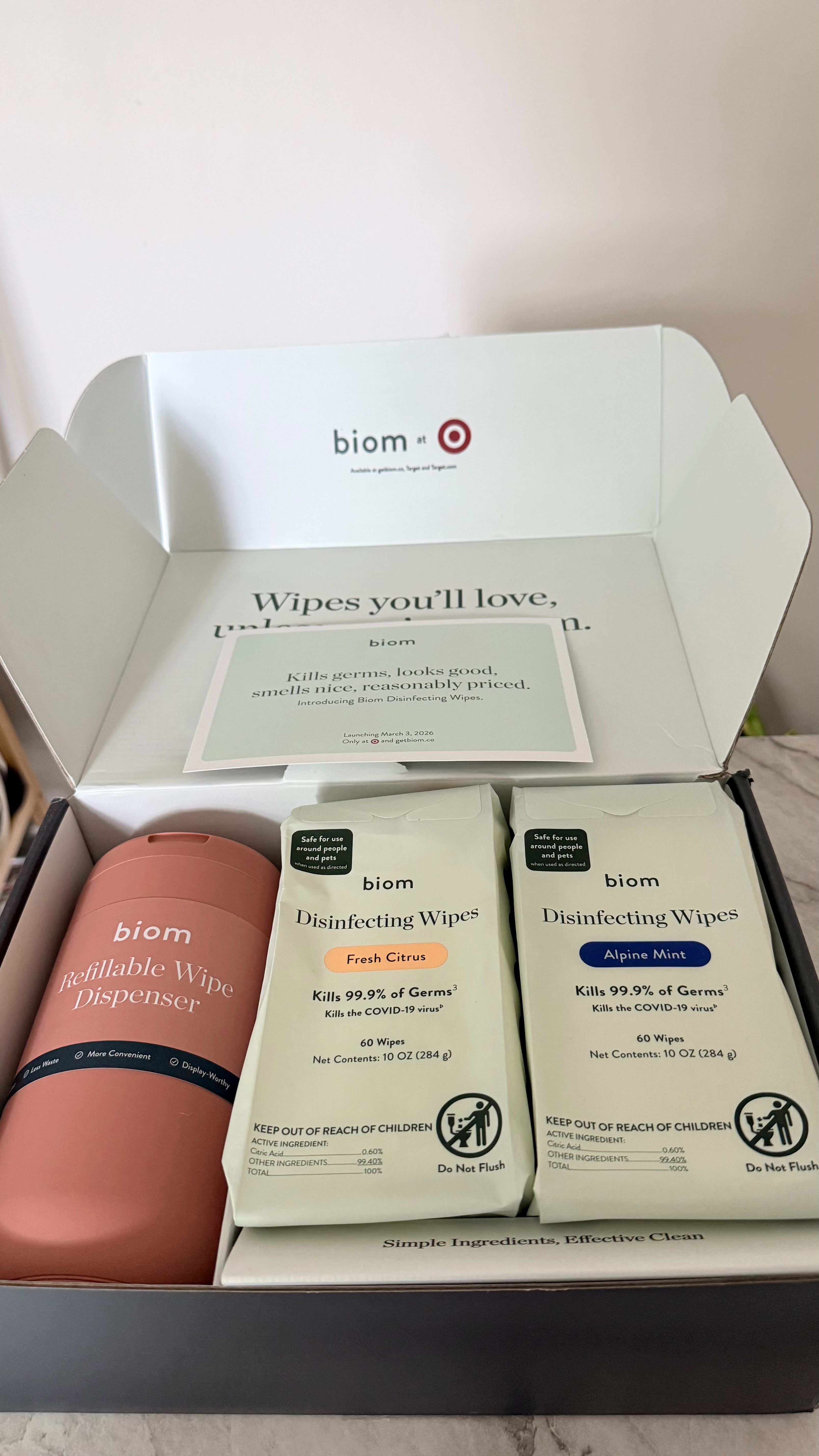 Thank you, Biom, for the pet-friendly disinfecting wipes 🐾 

 #LTKmorningroutine #LTKHome