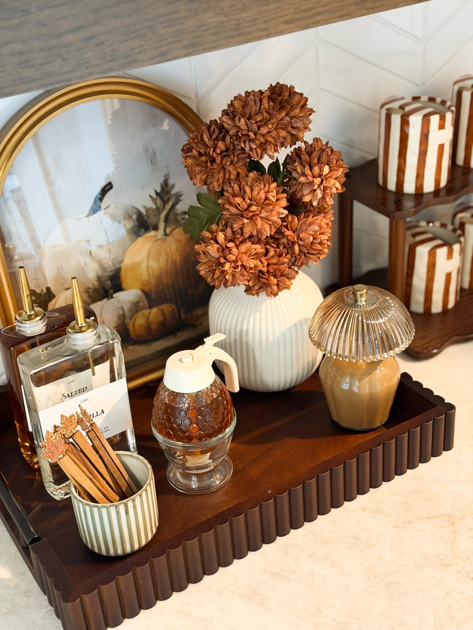 Full view of this years fall coffee bar!!

#LTKdayinmylife #LTKSeasonal #LTKHome