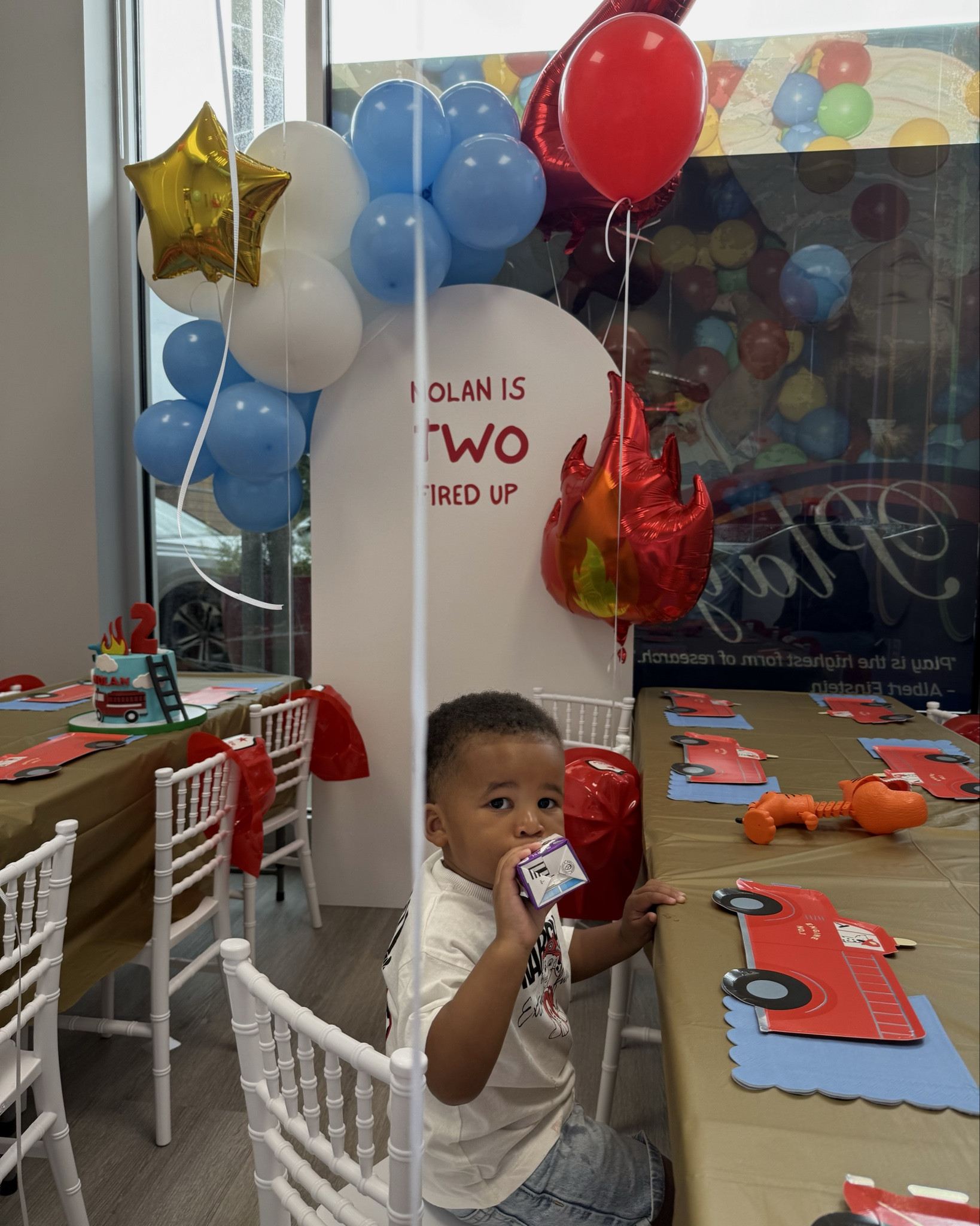 “TWO Fired Up” Birthday Party for my 2 year old! 🚒

#toddlerbirthday #firetrucktheme #toddlerboy

#LTKBaby #LTKFamily #LTKKids