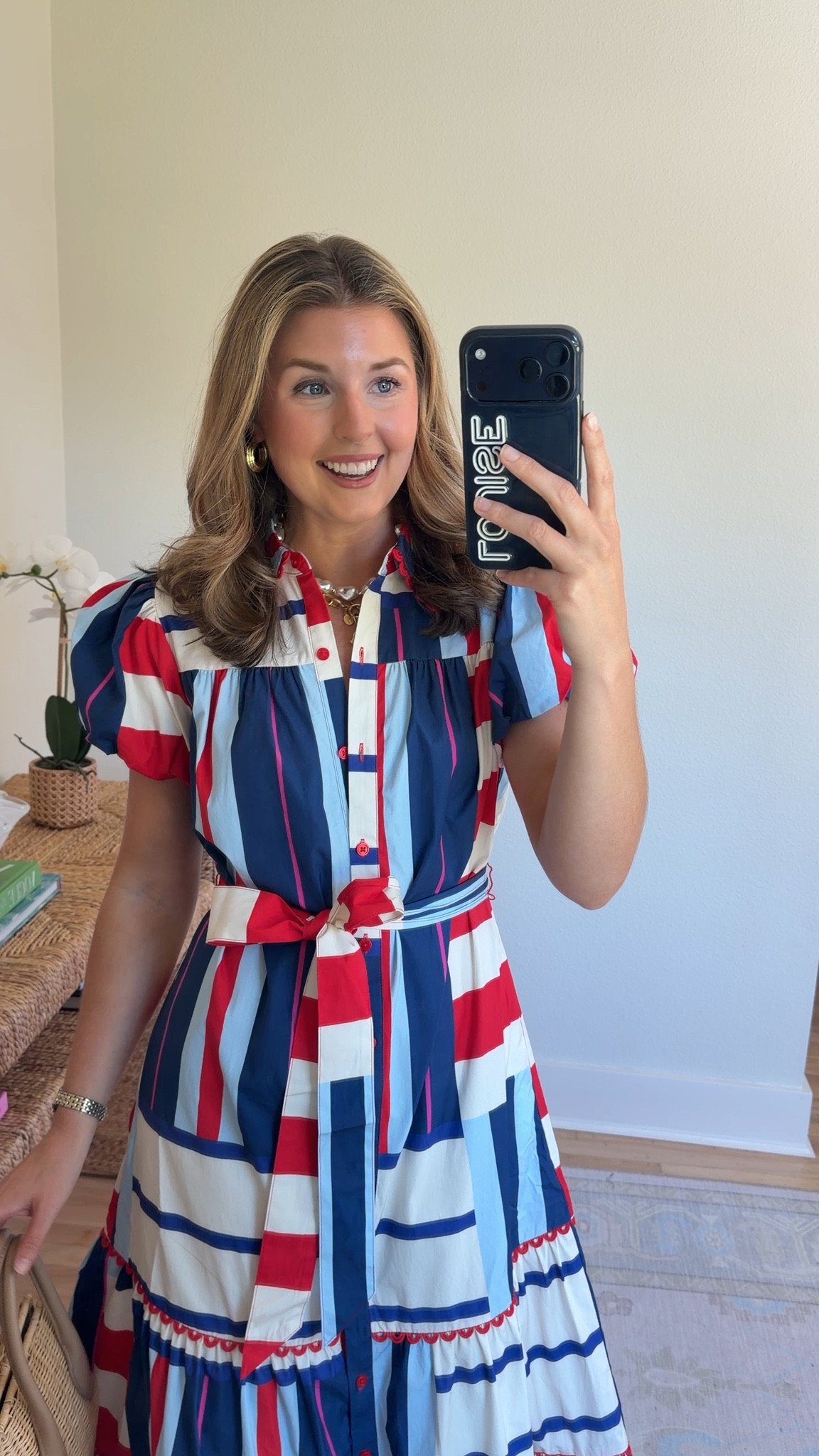 4th of July outfit idea! Wearing a S. Code LOUISE20