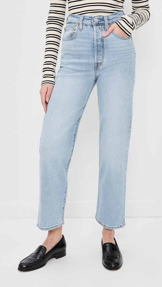 Ribcage Straight Ankle Jeans | Shopbop