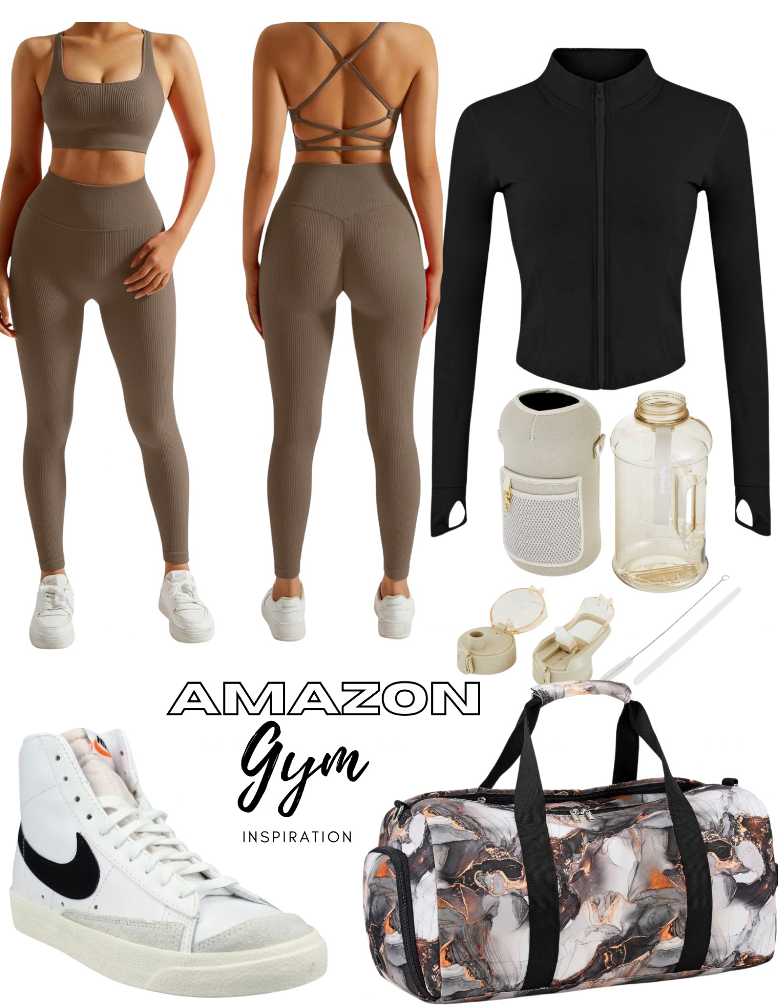 New Year, New You! Shop Amazon for the cutest gym girl attire and accessories! 🏋️‍♀️ #gymgirl 

#LTKGiftGuide #LTKstyletip #LTKfitness