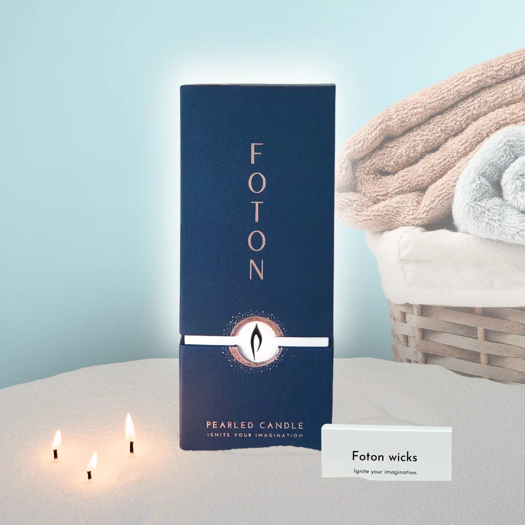 The Original - Scented White | Foton Pearled Candle