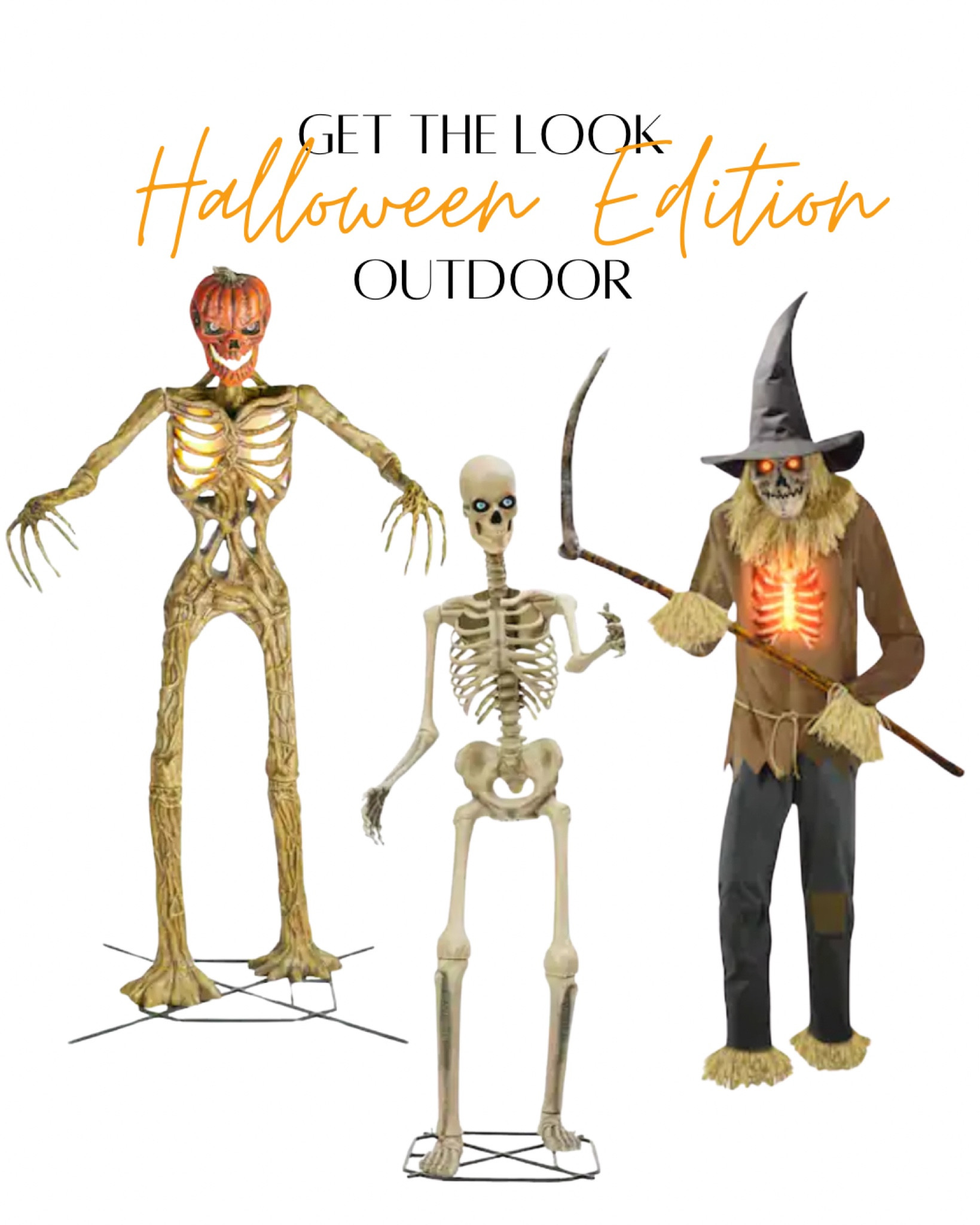 Outdoor Halloween animatronics. 12’ skeleton. 12’ inferno the original. 12’ scarecrow. Lowe’s Halloween. Home Depot Halloween. My outdoor decor. Lawn decor. 

#LTKSeasonal #LTKHome #LTKFallSale
