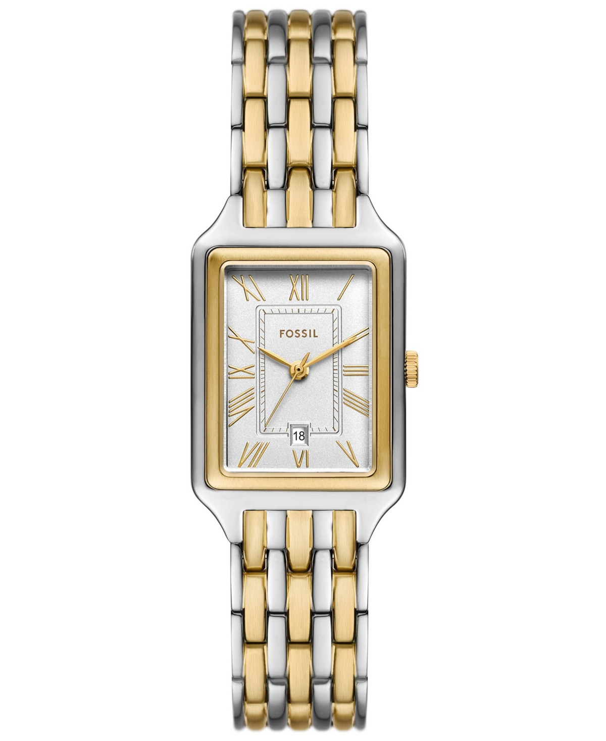 Fossil Women's Quartz Two-Tone Stainless Steel Watch 23mm - Two-Tone | Macy's