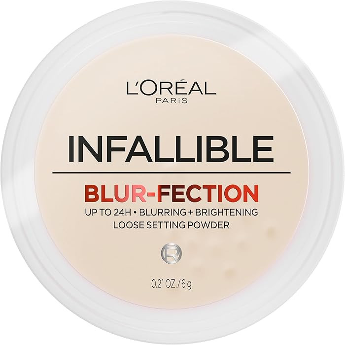 L'Oreal Paris Infallible Blur-fection Longwear Loose Setting Powder, Blurring Face Powder With Up... | Amazon (US)