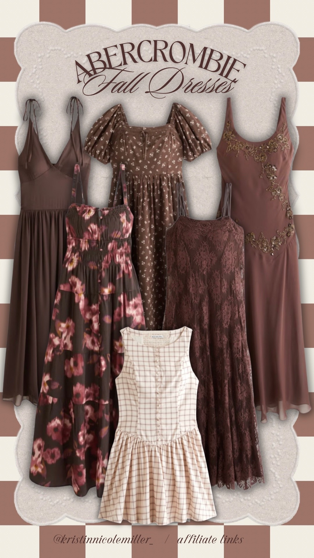 Dresses for fall at Abercrombie! So many pretty chocolate brown options— perfect for fall weddings! 

Wedding guest dress trending brown chocolate fall autumn 🍂

#LTKmomlife #LTKSeasonal #LTKootd