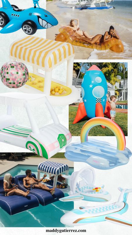 Fun Boy pool floaties, sprinkler toys, pool chairs, loungers, and floating cabana!

#LTKSeasonal #LTKFamily #LTKSwim