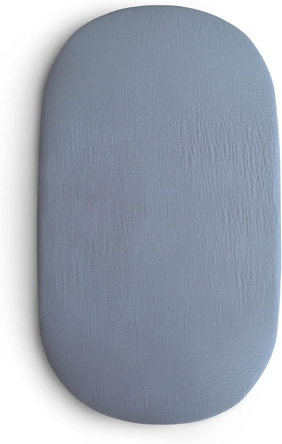 mushie Extra Soft Bassinet Muslin Crib Sheet | 30" x 16" (Tradewinds) | Amazon (US)
