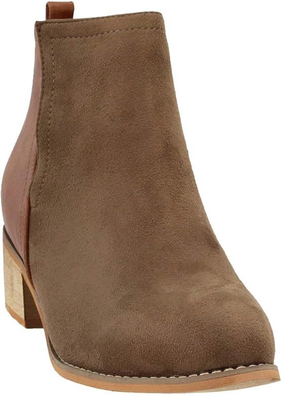 Corkys Womens Shield Casual Booties Shoes, Brown, | Amazon (US)
