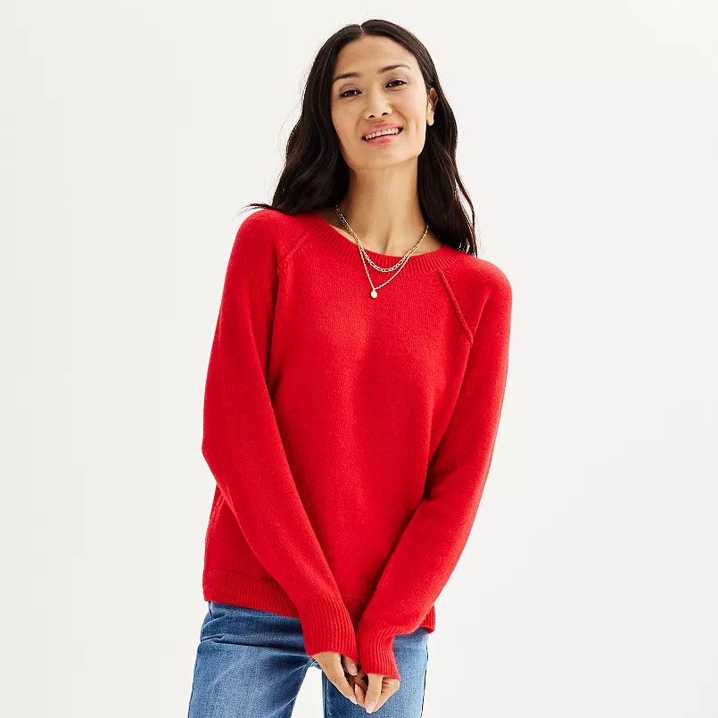Women's Sonoma Goods For Life® Raglan Sweater | Kohl's