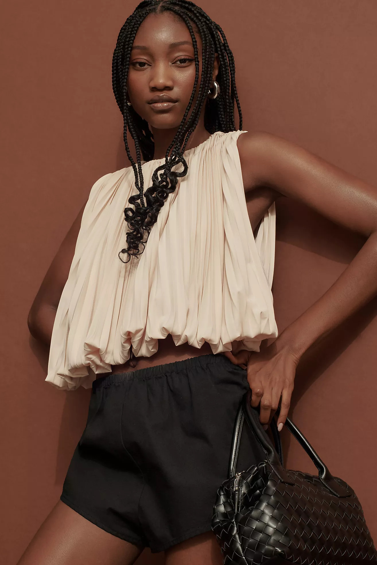 Mare Mare Sleeveless Pleated Top | Anthropologie (US)