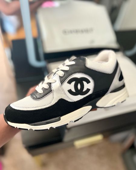 CC Black and Silver Trainers


Chanel sneakers, designer shoes, gift for her, DH Gate tennis shoes, gray sneakers, black sneakers, silver sneakers

#LTKGiftGuide #LTKshoecrush #LTKstyletip