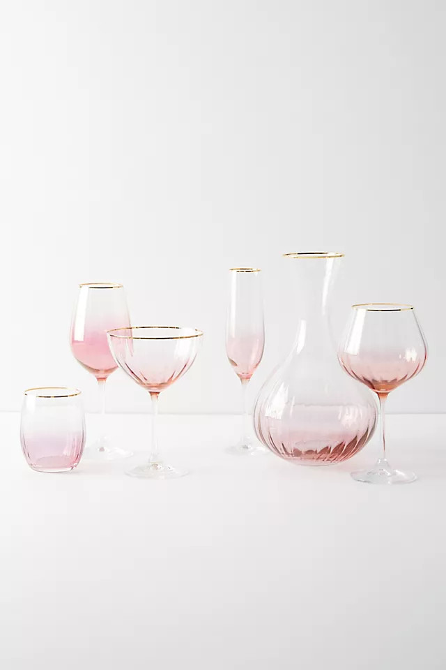 Waterfall Gin Glass | Anthropologie (UK)