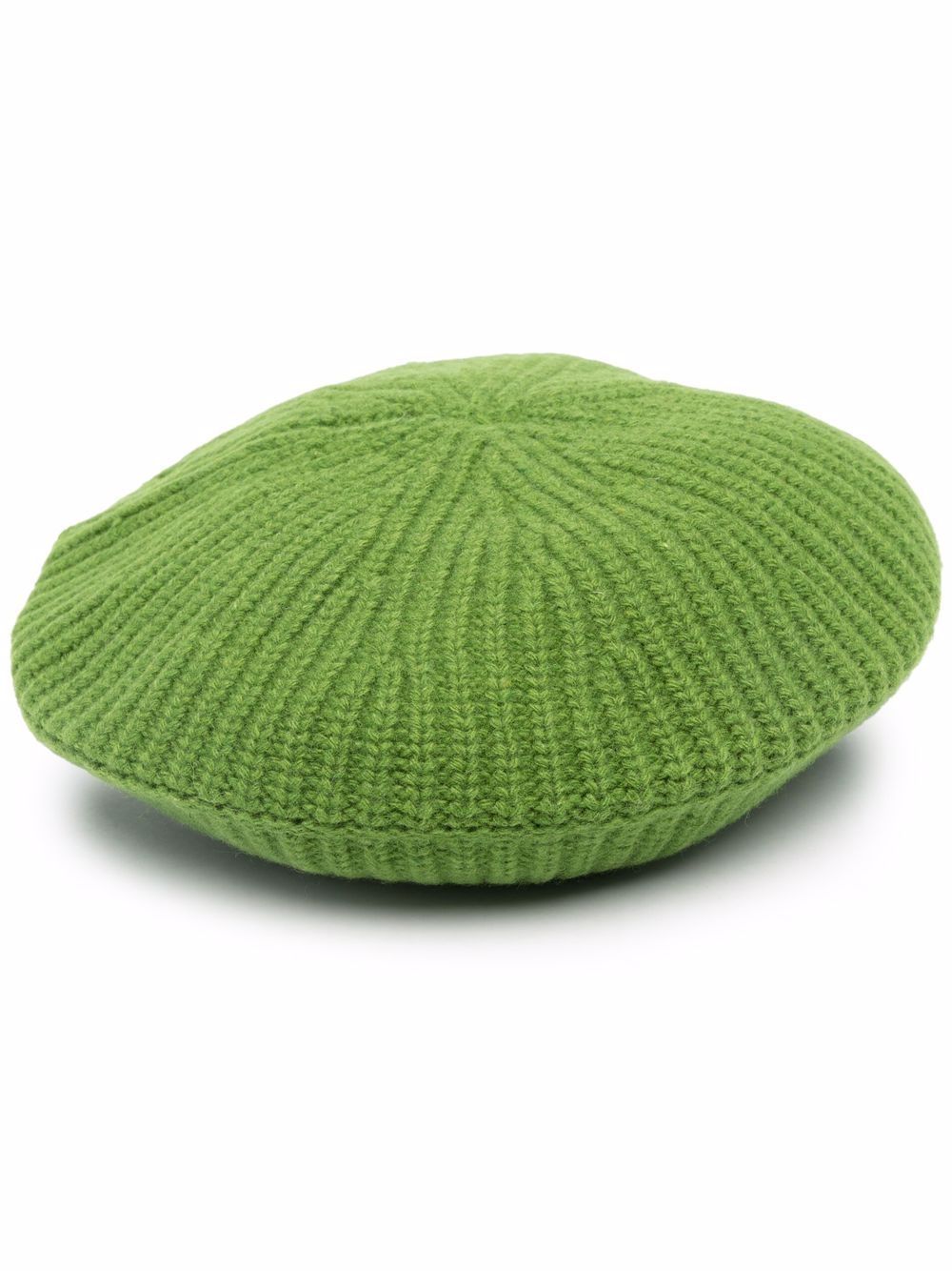 logo-patch knitted beret | Farfetch (US)