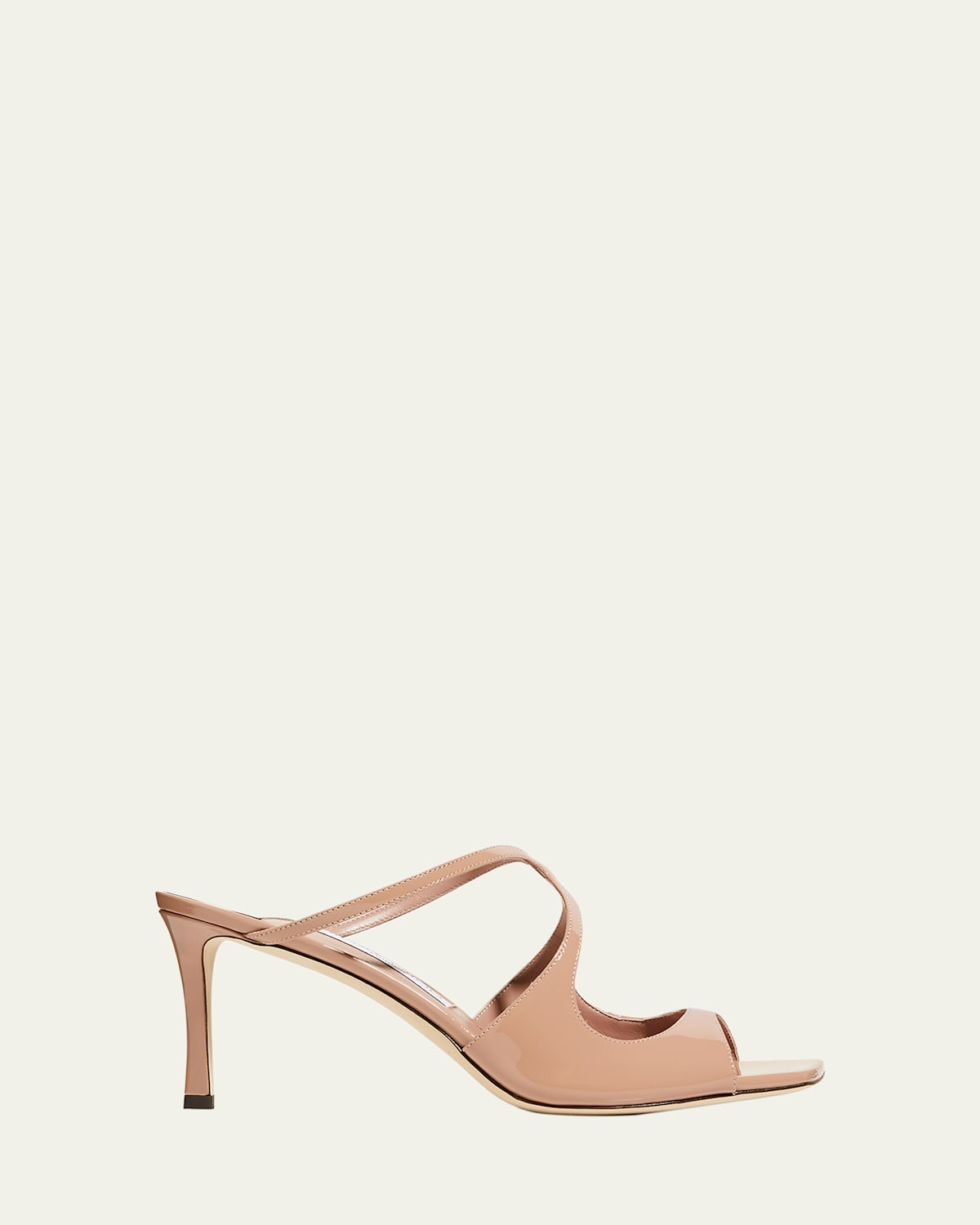 Anise Patent Leather Slide Sandals | Bergdorf Goodman