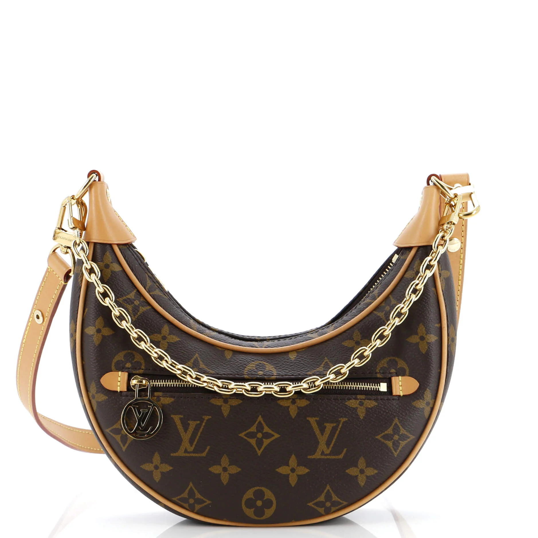 Loop Handbag Monogram Canvas | Shop Simon