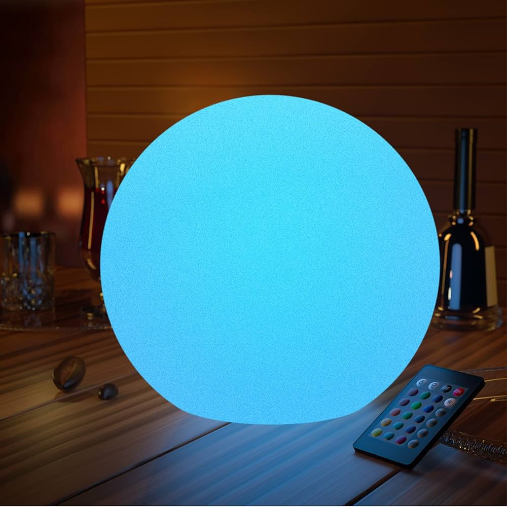 LOFTEK Large Nursery Night Light Ball, 16-inch 16 Colors Change Floating Light with Remote Contro... | Amazon (US)
