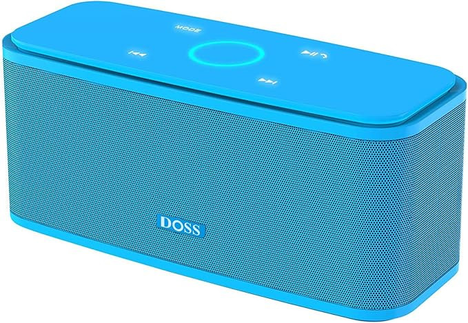 DOSS Bluetooth Speaker, SoundBox Touch Portable Wireless Speaker with 12W HD Sound and Bass, IPX5... | Amazon (US)