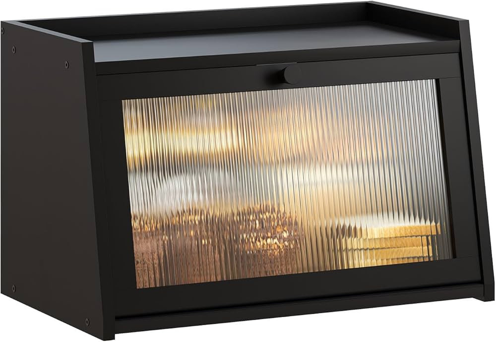 GHWIE Bread Box for Kitchen Countertop Large Bread Box Farmhouse Bread Container Bread Storage wi... | Amazon (US)