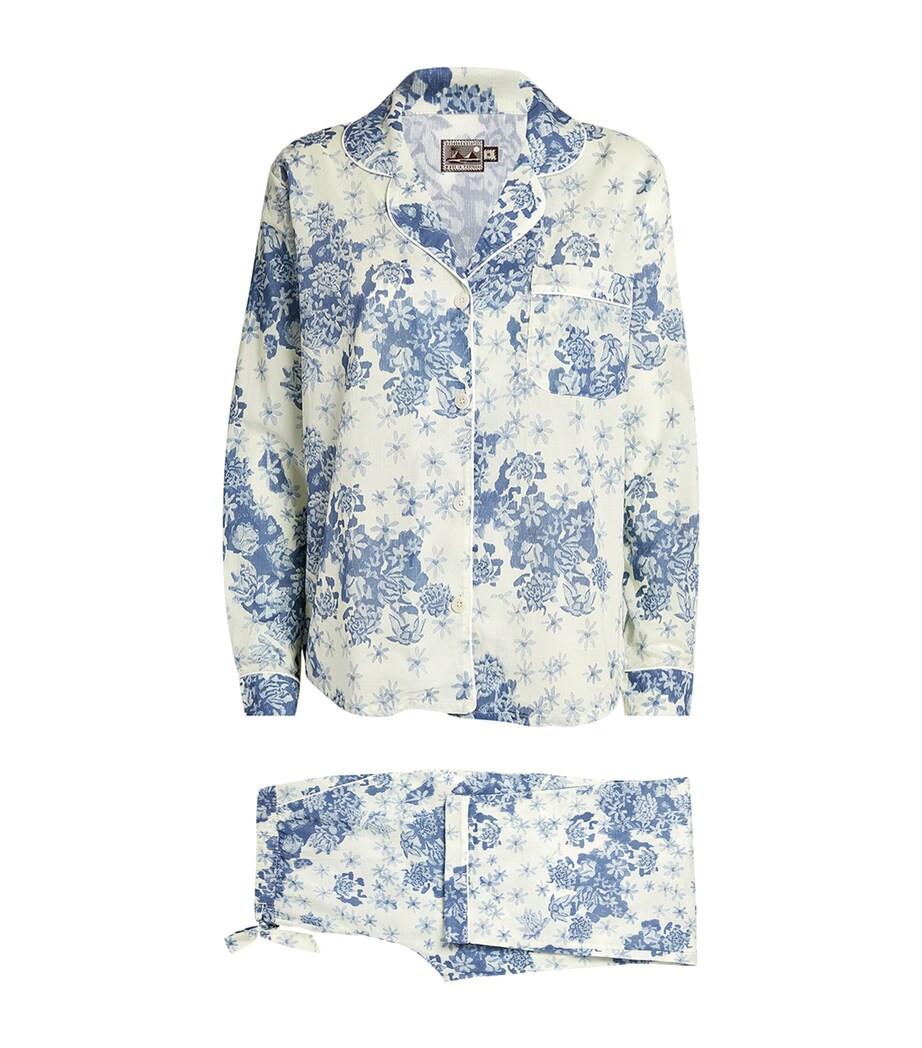 Cotton Floral Pyjama Set | Harrods